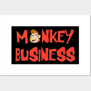 Monkey Business Posters and Art